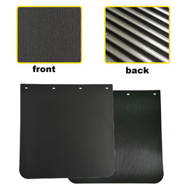 ASTAMOTOR mud flaps in road setting reducing spray and debris