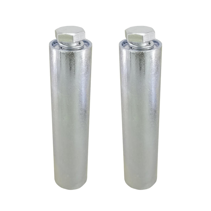 ASTAMOTOR front view of quarter fender mount posts showing sturdy construction and fit