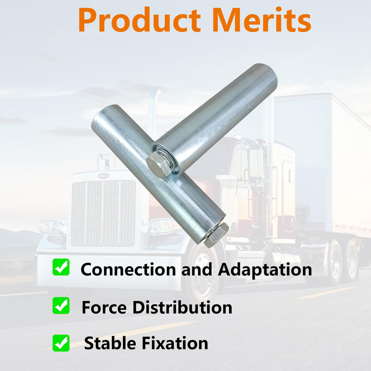 ASTAMOTOR installed on a trailer showing proper alignment and quick replacement benefit