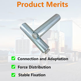 ASTAMOTOR installed on a trailer showing proper alignment and quick replacement benefit