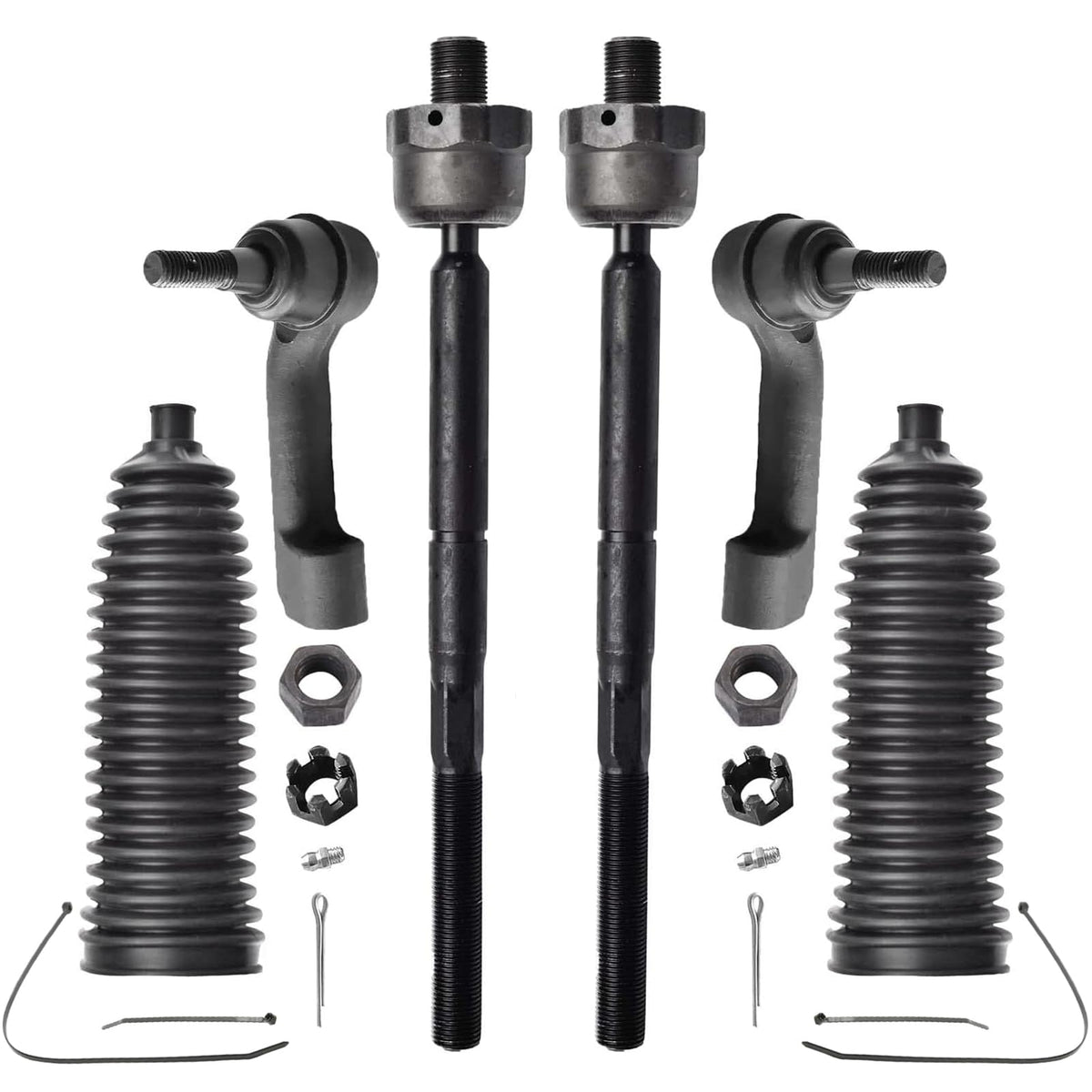 ASTARPRO kit front packaging showing all six steering components and clear fitment benefit