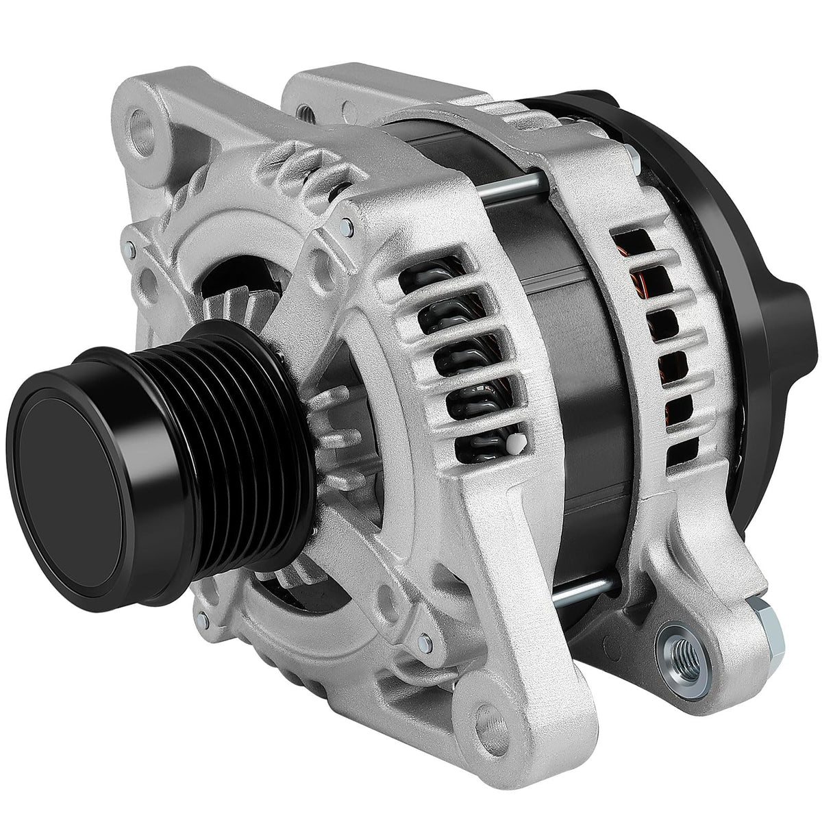 ASTOU alternator front view showing robust housing and reliable fit