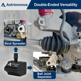 Astrionnova close focus on jaw profile demonstrating fitment accuracy to pinch bolts for protection
