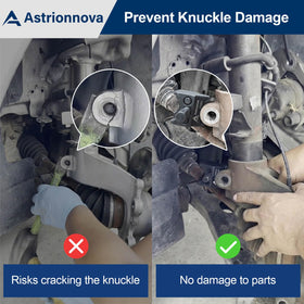 Astrionnova closeup of threaded end showing precise threads for controlled expansion and safety