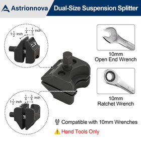 Astrionnova heat‑treated steel finish detail highlighting durability and long service life