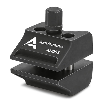Astrionnova front view of tool showing dual ended design and heavy duty build, protects knuckles