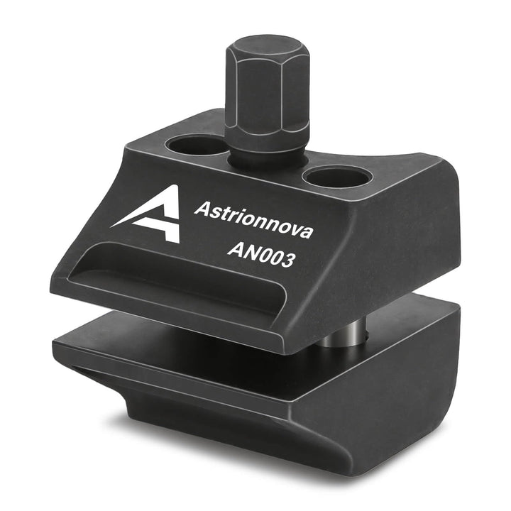 Astrionnova front view of tool showing dual ended design and heavy duty build, protects knuckles