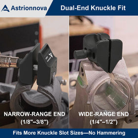 Astrionnova tool in use separating knuckle offering controlled, damage-free service