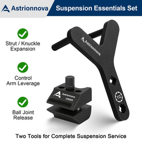 Astrionnova strut spreader close-up highlighting precision-machined tip for cleaner separations