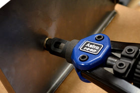 Astro Pneumatic kit layout with rivet nut assortment showing immediate job-ready convenience