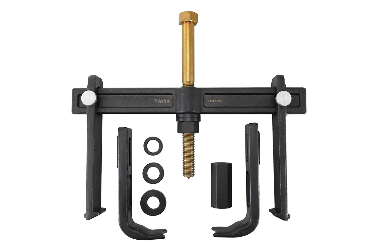 Astro Pneumatic 78830 front packaging showing full puller kit and parts benefits
