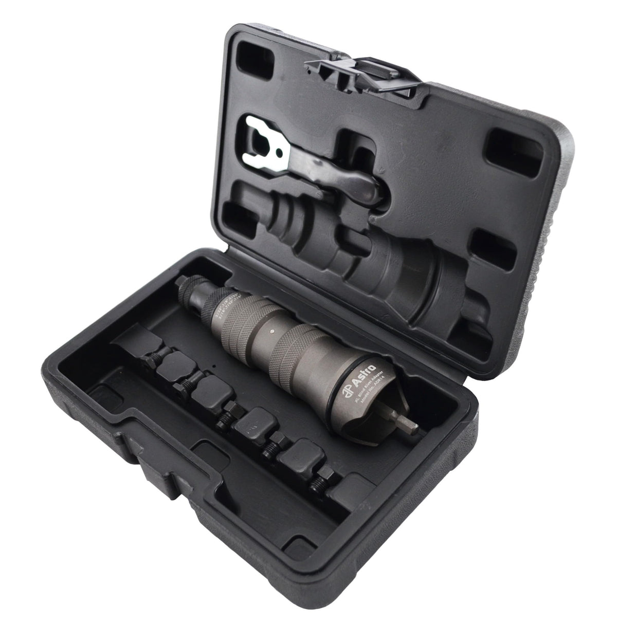 AP Astro Pneumatic Tool ADR14 XL close-up of CNC machining and Japanese bearings for durability