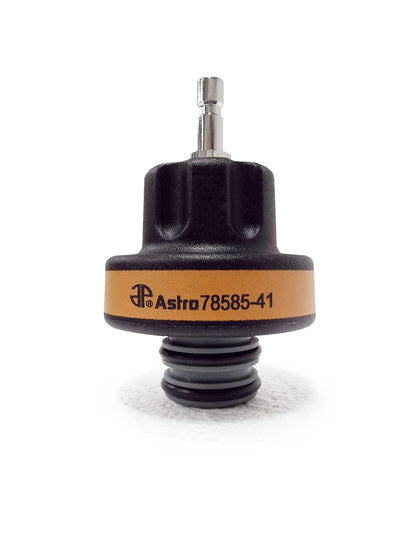 AP Astro Number-41 radiator cap front view showing fit and reliable seal