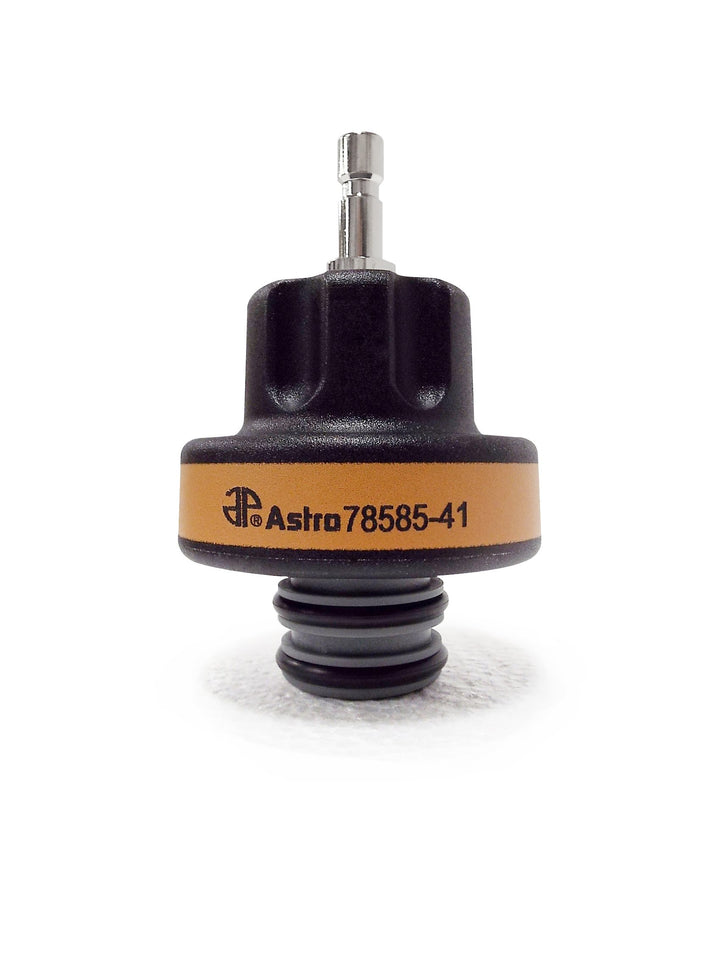 AP Astro Number-41 radiator cap front view showing fit and reliable seal