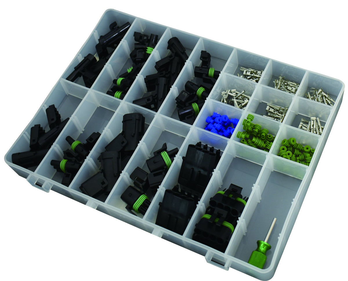 AP Astro Pneumatic front packaging showing kit contents and quick identification benefit