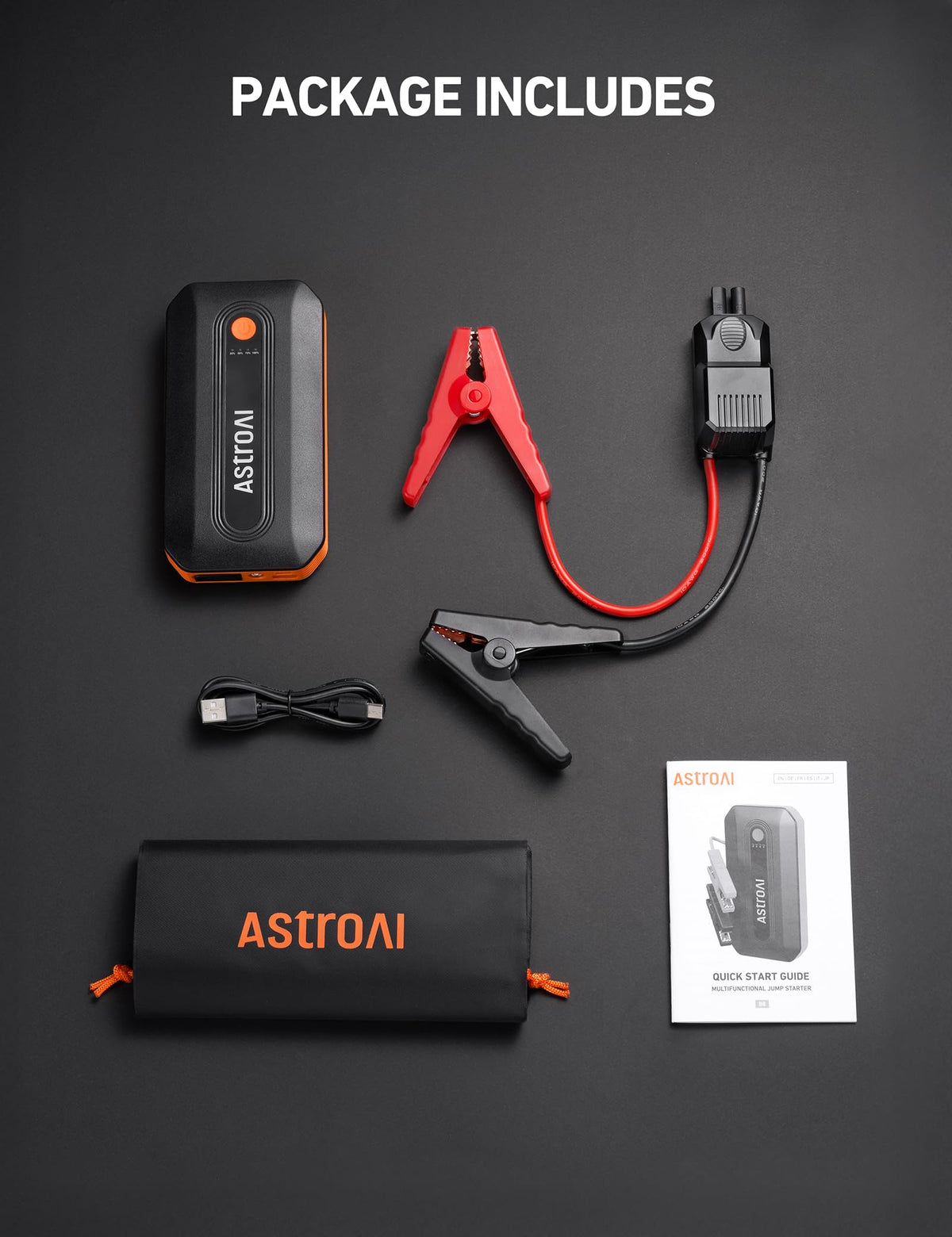AstroAI styled in outdoor scene showing multiuse readiness for travel and adventures