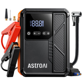 AstroAI Beta822 front view showing integrated jump starter and compressor for roadside readiness