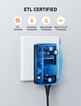 AstroAI close-up of LED indicators showing charge status for convenience