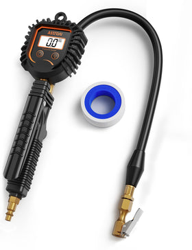 AstroAI inflator front view showing full tool and benefits of professional design