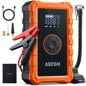 AstroAI S8 Air front view showing compact emergency-ready design