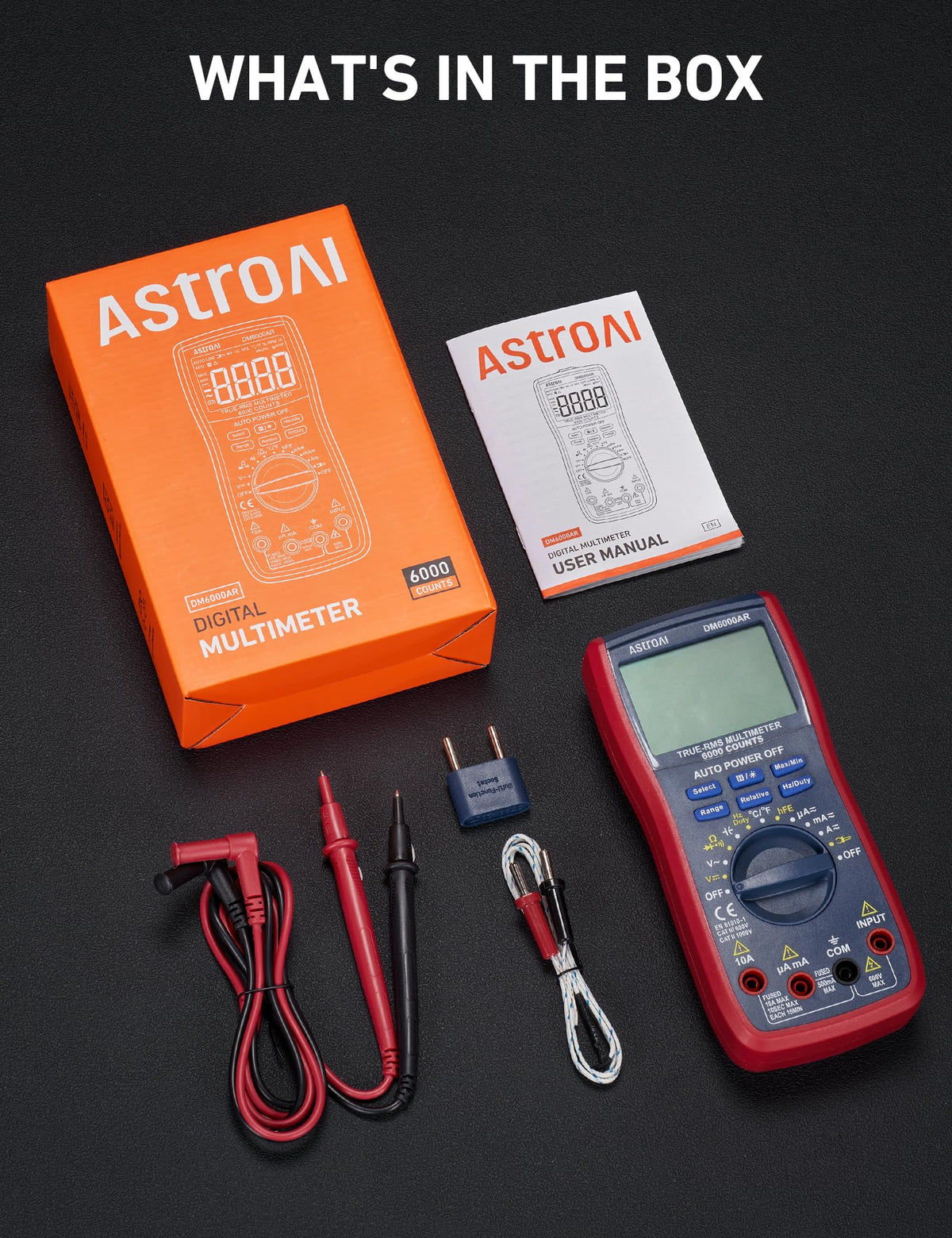 AstroAI held in hand to show real-world size and ergonomic grip benefit