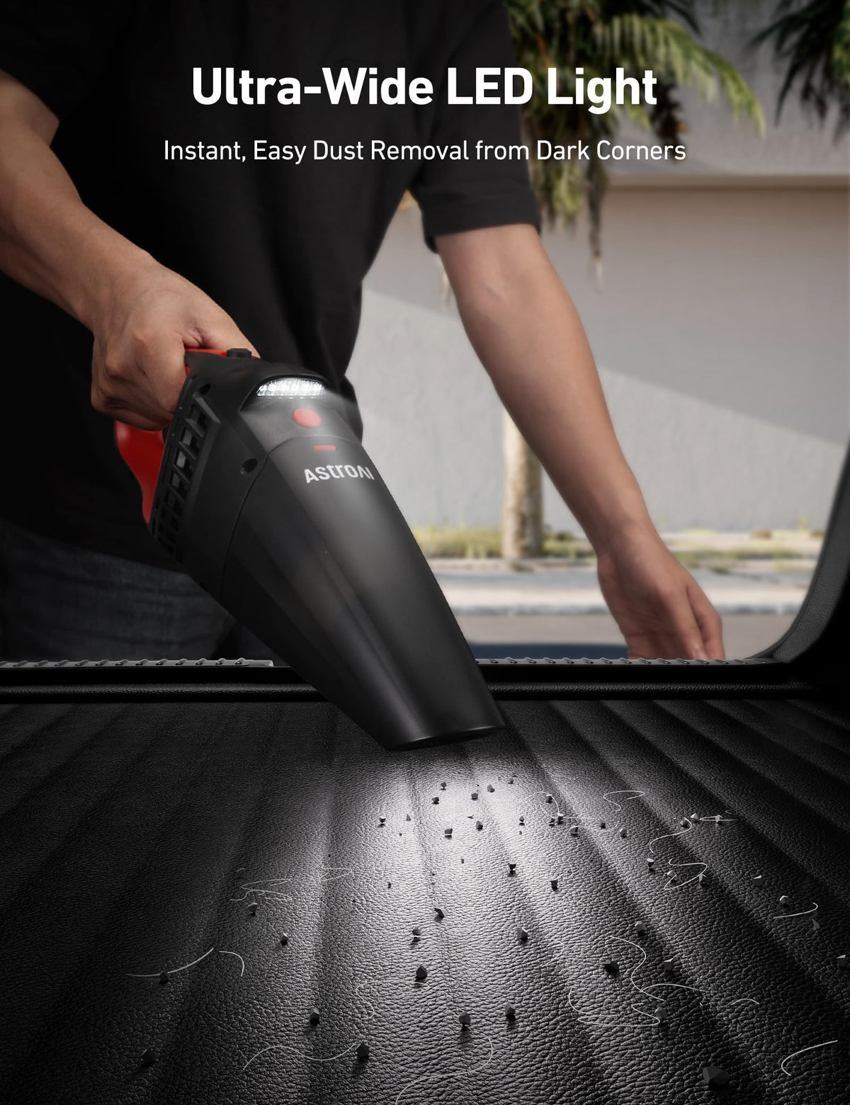 AstroAI V2 washable HEPA filter and two replacements for easy maintenance