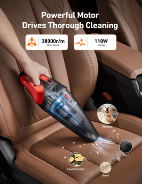 AstroAI V2 ergonomic handle close-up for comfortable one-handed use