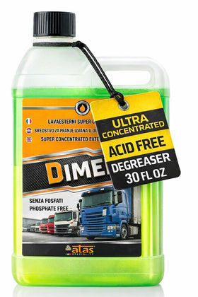 ATAS SPECIALITY DIMER bottle front label showing product identity and size benefit