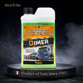 ATAS SPECIALITY DIMER used on workshop tools showing time-saving cleaning benefit