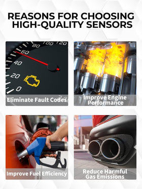 ATBIZZLE sensor installed under hood demonstrating correct upstream placement