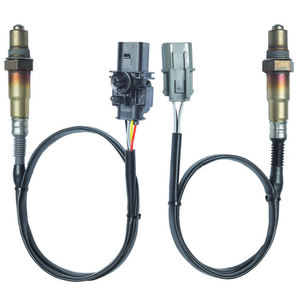 ATBIZZLE front view of the upstream and downstream sensor pack showing contents and fitment benefit