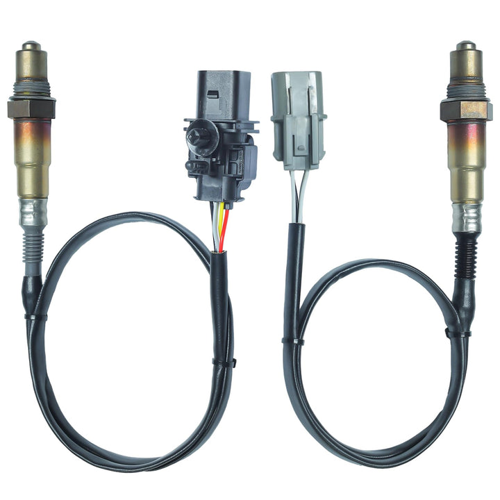ATBIZZLE front view of the upstream and downstream sensor pack showing contents and fitment benefit