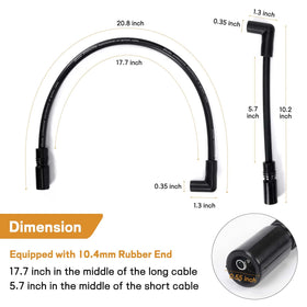 Atesilor installed on a Harley Dyna engine showing improved ignition reliability