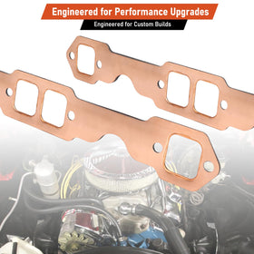Atesilor gasket installed on header demonstrating alignment and leak prevention benefit