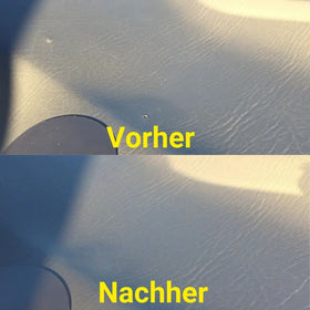 ATG before and after dashboard demonstrating restored interior look