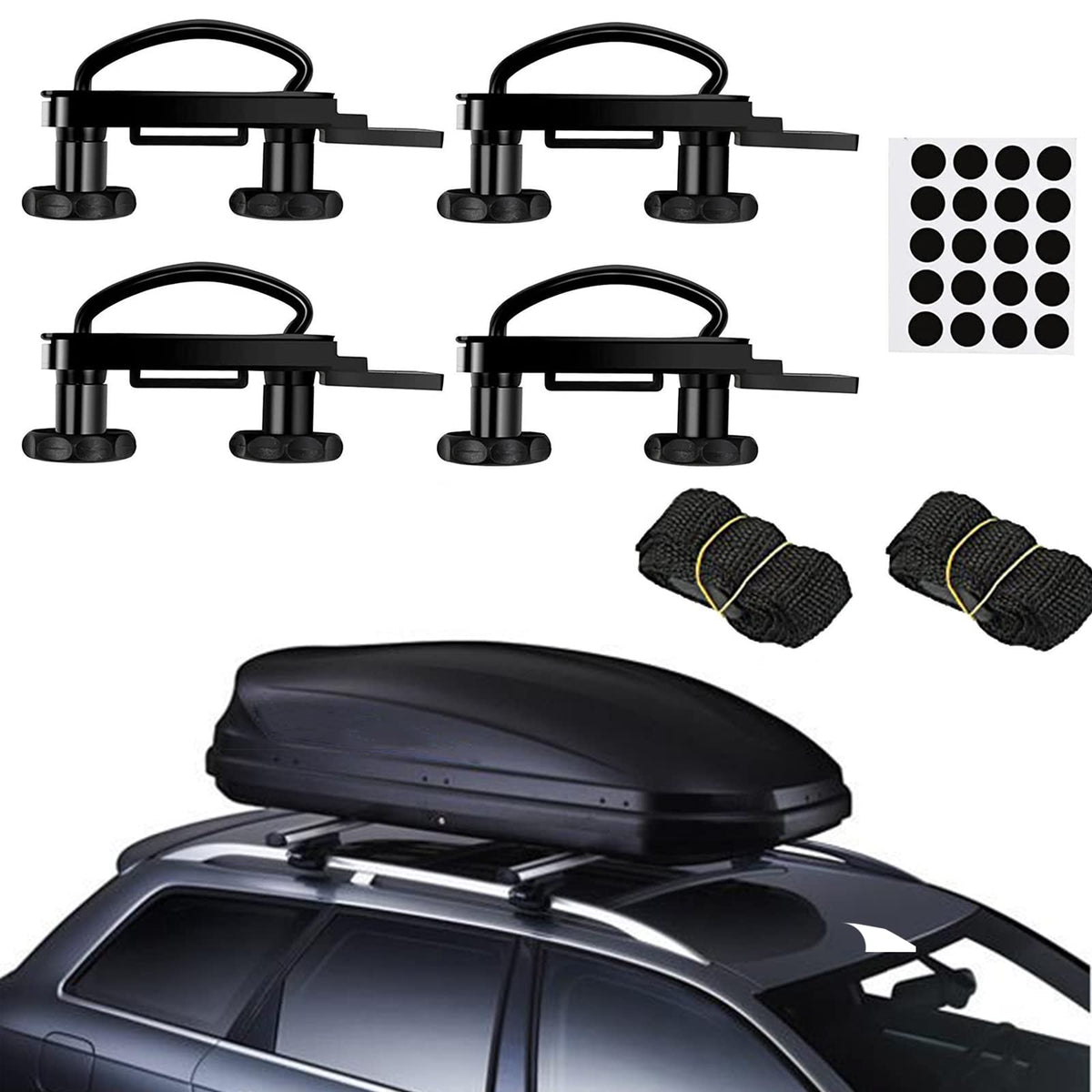 ATNVIDSG front view of U-bolt clamp kit showing hardware and ease of use