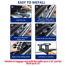ATNVIDSG U-bolt beside ruler showing 85mm fit for confident sizing
