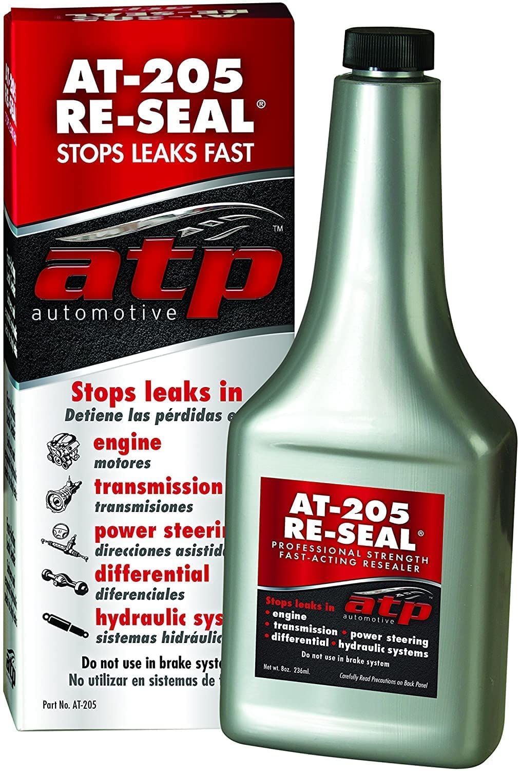 atp automotive at-205 pouring closeup demonstrates easy application and flow