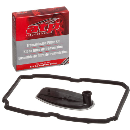 ATP Automotive front view of B-217 filter showing fit and clean design benefit