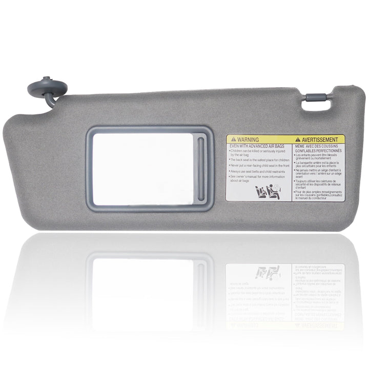 ATPSTOGO left driver visor front view showing fit and streamlined look