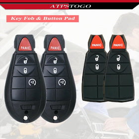 ATPSTOGO close-up of fob buttons demonstrating tactile response for reliable pressing