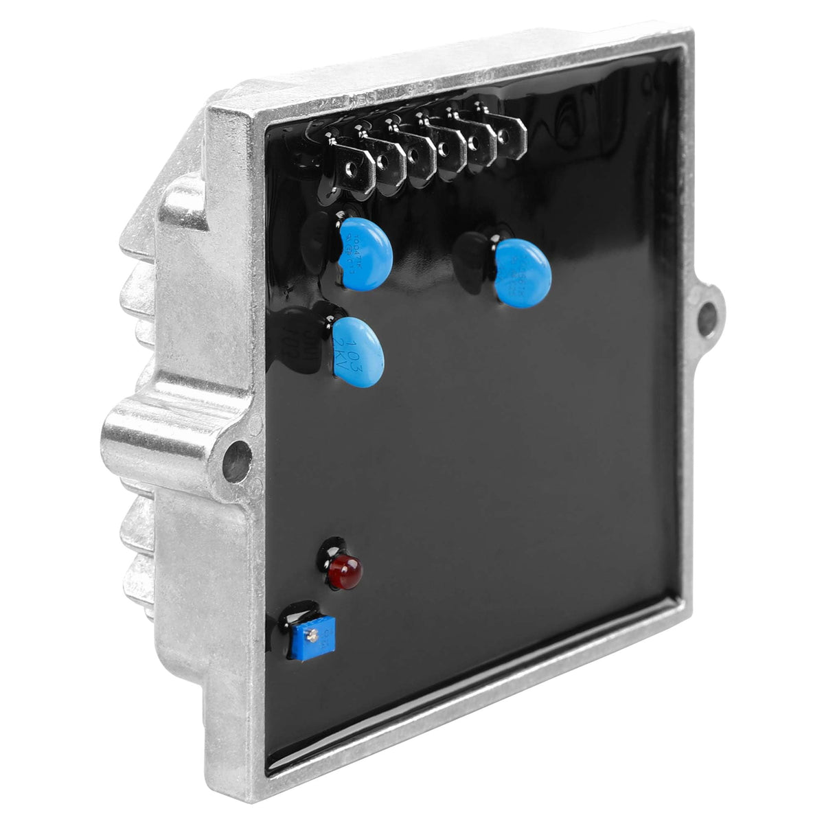 ATRACYPART front view of AVR showing terminals and compact design for easy replacement