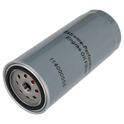 ATRACYPART front view of oil filter showing canister and mounting threads for easy fit