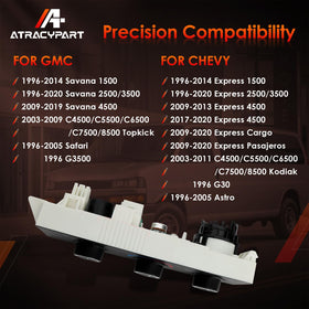 ATRACYPART rear connector view for fast plug-and-play installation benefit