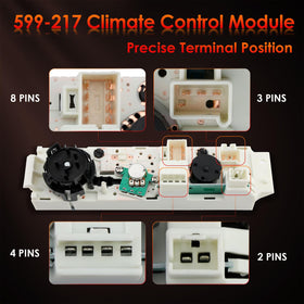 ATRACYPART installed in Chevy Express dashboard restoring HVAC control