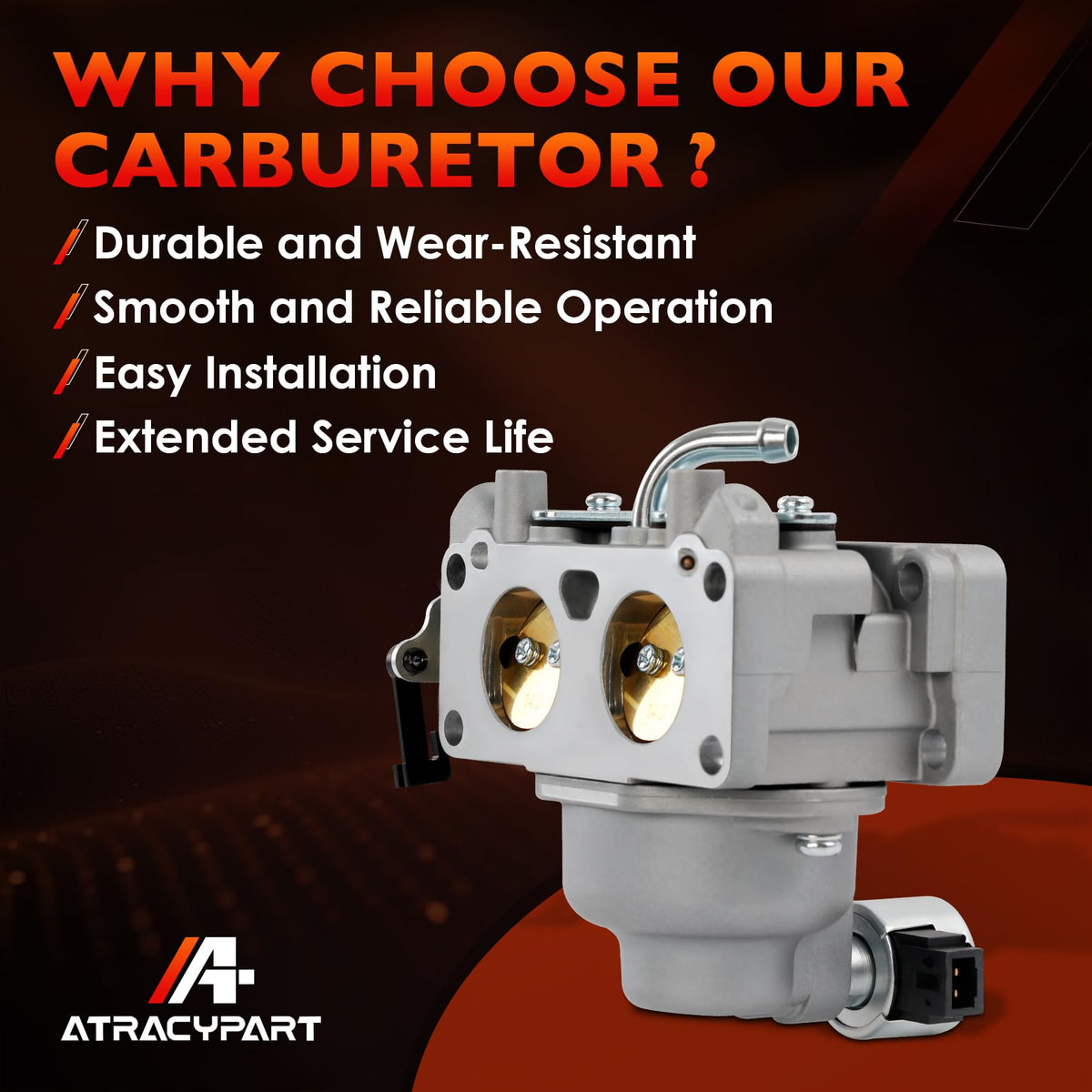 ATRACYPART air filter with pre-cleaner improving intake protection and longevity