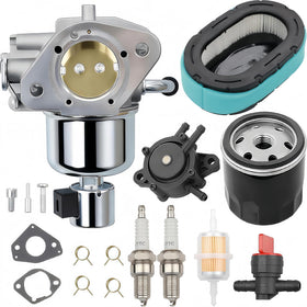 ATRACYPART carburetor front view showing mounting points for confident fitment