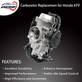 ATRACYPART carburetor side ports showing hose connections for easier installation