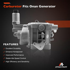 ATRACYPART carburetor side profile highlighting throttle linkage ease