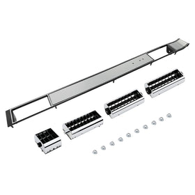 ATRACYPART front view of center dash vent plate showing factory fit and restored appearance